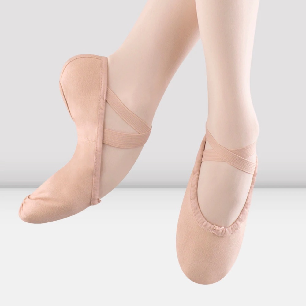 Bloch Pump Canvas Split Sole Women's Ballet Shoe
Pink size 4A